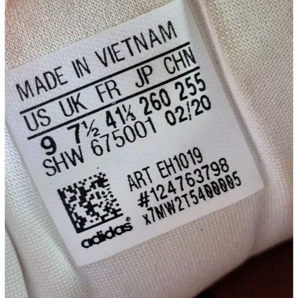 Adidas x Fiorucci Supercourt Semi Coral  ART EH1019 Sneakers Womens Size 9 shoes - Picture 10 of 10